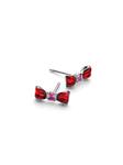 Серьги Pandora Disney Snow White Bow Stud Earrings, стерлинговое серебро - фото 3