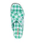 Camper шлепанцы Atonik в клетку гингем, зеленый - фото 4