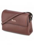 Сумка через плечо Kaerlek, коричневый - фото