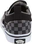 Кроссовки Slip-On V Vans, цвет (Checkerboard) Black/Pewter - фото 5