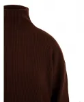 Коричневый свитер, модель Юлия Notshy, коричневый - фото 2