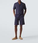 Льняная рубашка Thom Sweeney, темно-синий - фото 2