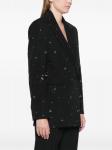 Lanvin пиджак с кристаллами, черный - фото 3
