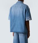 Рубашка для боулинга из денима Anagram Loewe, Washed Denim - фото 4