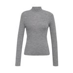 Свитер Deep Breath с бесшовным воротником-стойкой, черный - фото 2