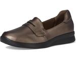 Лоферы Clarks Ellowyn Penny, цвет Bronze Metallic Leather - фото 7