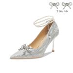 Ainer-cat Ainer cat High Heels Women's Silver - фото 4