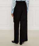 Брюки женские карго Pinko с разрезами, черный - фото 3