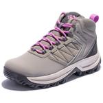 Кроссовки женские среднего размера серые/розовые Columbia - фото 2