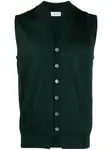 Шерстяной жилет Basolan Ballantyne, зеленый - фото
