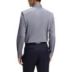 HUGO BOSS Мужская рубашка темно-синего цвета - фото 3