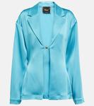 Атласный топ Blumarine, Butterfly - фото