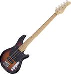 Басс гитара Schecter CV-5 Electric Bass 3-Tone Sunburst - фото