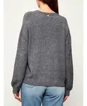Свитер с микропайетками Liu Jo, серый - фото 2