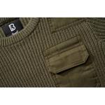 Свитер Brandit BW Crew Neck, красный - фото 3