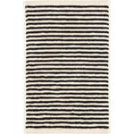 Полотенца natural stripes 6216 Cawoe, черный - фото