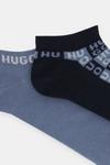 2 пары носков Hugo, темно-синий - фото 2