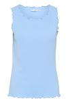 Топ Cream Top, Placid Blue/Light Blue - фото 5