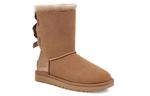 Ботинки зимние UGG WMNS Bailey Bow Glitz, коричневый - фото 4