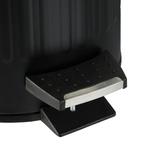 Бак с педалью Relaxdays, черный - фото 2