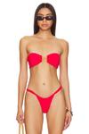 Верх бикини миа Asta Resort, цвет rossa - фото