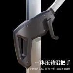 Солнцезащитный зонт Green Water, квадартный, 3,5х3,5 м, LED-подсветка, резервуар для воды на колесах, кофейный - фото 5