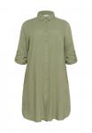 Платье-рубашка MILLE Kaffe Curve, зеленый - фото 7
