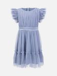 Детское платье миди из тюля Anaya With Love, Slate Blue - фото
