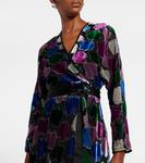 Платье миди с принтом Бабетта Diane von Furstenberg, Brush Tooth Multi - фото 4