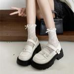 Туфли Мэри Джейн на платформе 6 см Medd, Ecru - фото 7