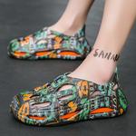 Сабо мужские Caritesport, черный/зеленый - фото 10