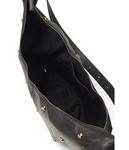 Сумка Madewell Essentials Curve Shoulder-Dome Stud, цвет True Black Multi - фото 3