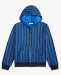 Мальчики 5-20 Checker Zip-Up Hoodie Epic Threads, синий - фото