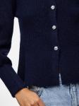 Вязаный кардиган PIECES PCAnnie, темно-синий - фото 7
