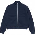 Acne Studios Свитшот с молнией и вышитым логотипом, Dark Blue - фото 2