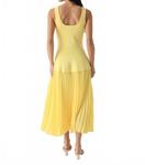 Платье миди Allana желтого цвета Jonathan Simkhai, желтый - фото 5