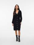 Vero Moda Вязаное платье черного цвета - фото 2