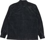 Рубашка Supreme Washed Corduroy Zip Up 'Black', черный - фото 2