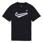 Футболка Converse NOVA CENTER FRONT Tee Black, черный - фото