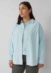 Блуза s.Oliver Button-down blouse, Helles Türkis/Light Blue - фото