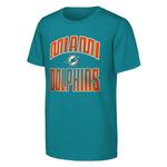 Футболка Youth Aqua Miami Dolphins Never Quit 2-pack Outerstuff - фото 3