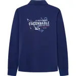 Поло Façonnable FM540486, синий - фото 4