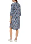 Платье-туника S.Oliver с принтом по всей поверхности, синий - фото 2