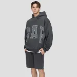 GAP Свитшот Fall Unisex Gray - фото 9