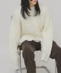 Свитер Kbf, цвет Ivory - фото 5