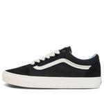 Кроссовки old skool 'oversized lace - black light blue' Vans, черный - фото