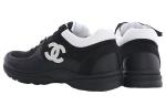 Мужские кроссовки Chanel, черный/белый - фото 4