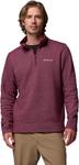 Columbia Men's Great Hart Mountain III Half Zip, Rich Wine Heather - фото