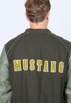 Куртка-бомбер COLLEGE Mustang, оливковый - фото 2