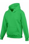 Толстовка Gildan с капюшоном, зеленый - фото 3